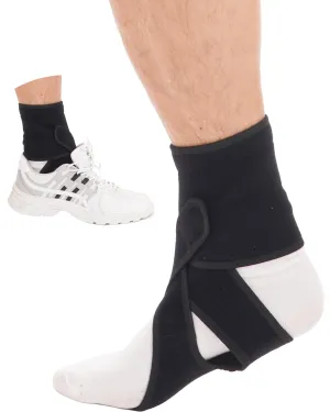 AFO Foot Drop Brace, Improve Walking Gait, Effective Relieve Pain, Adjustable Foot Orthosis Brace Support for Sleep, Plantar Fasciitis, Drop Foot Braces for Walking with Shoes (Black, Right)