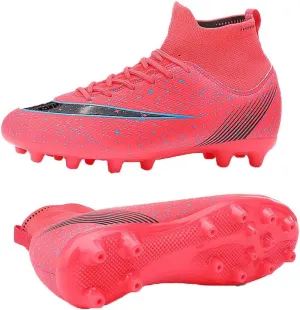 ailishabroy Mens Soccer Cleats Outdoor Spikes: Unisex Football Shoes Indoor Turf
