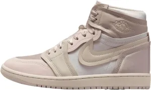 Air Jordan 1 High Method of Make Women's Shoes (FZ8779-600, Pink Oxford/Atmosphere/Phantom/Legend Light Brown)