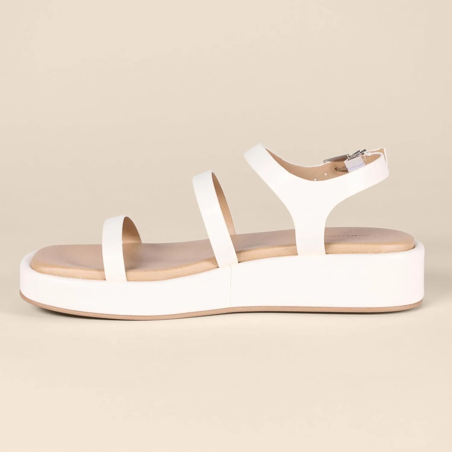 Amazon Essentials Women's Strappy Flatform Sandals