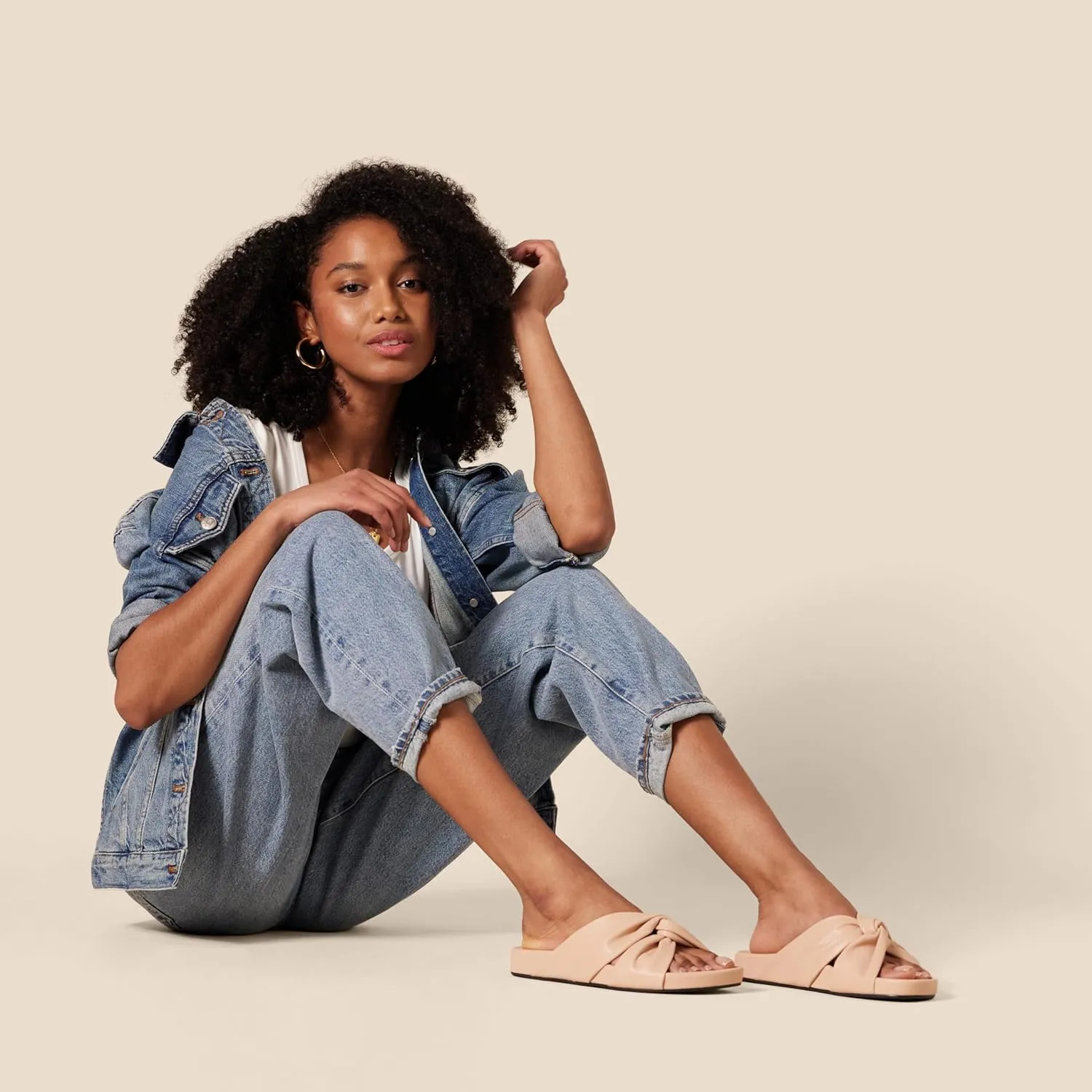 Amazon Essentials Women's Twist Slide Sandal