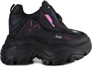Anthony Wang New Element Platform Sneakers - Fashion Shoes Rave Festival Streetwear