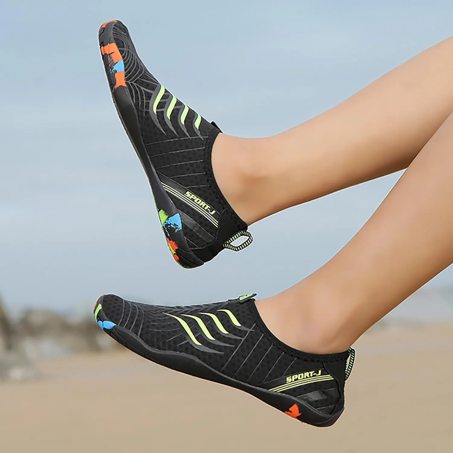 Aqua Socks Water Shoes Barefoot Quick Dry Non Slip Swim Surf Beach Yoga Camping Boating River Pool Sport Outdoor Shoes Spring Shoe for Women 2025