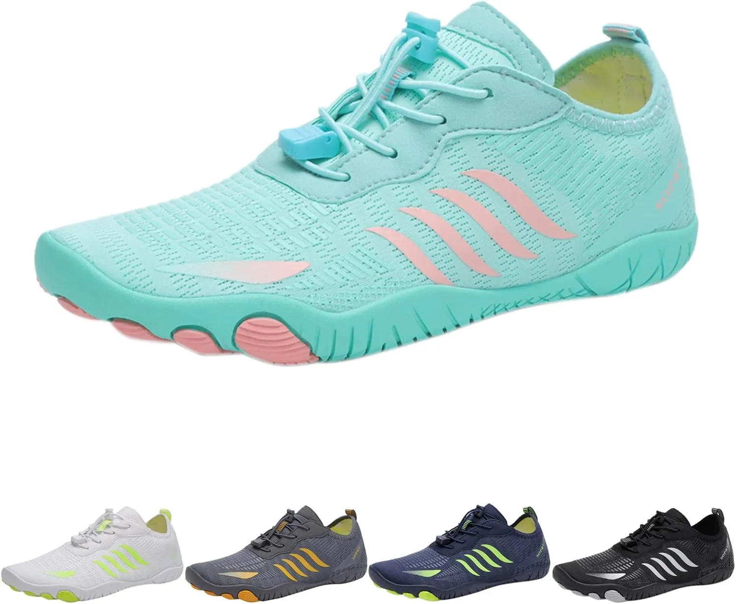 Aqua Water Shoes Barefoot Quick Dry Non Slip Swim Surf Beach Yoga Camping Boating River Pool Sport Shoes Adults Spring Shoe for Women 2025