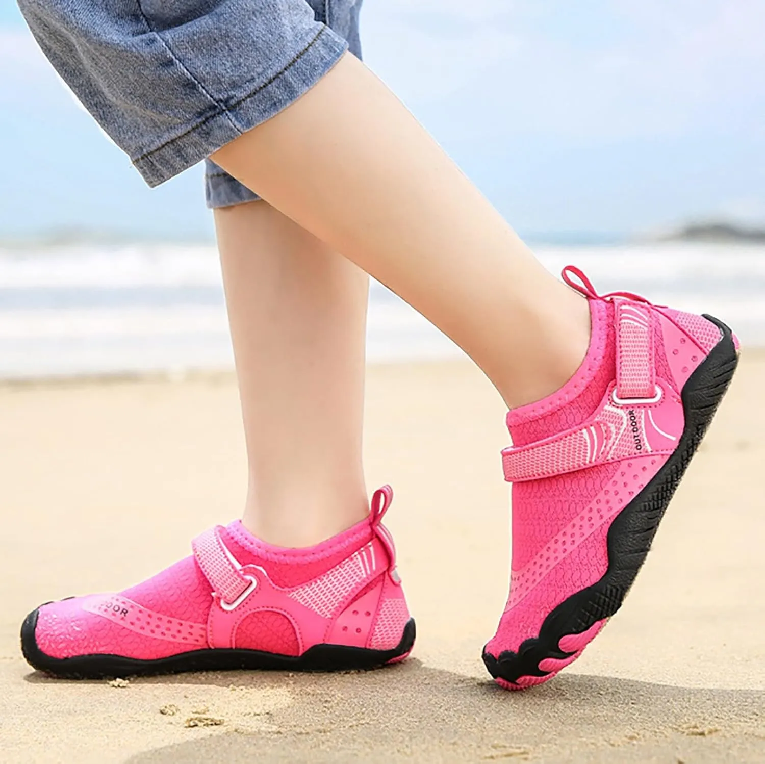 Aqua Water Shoes Quick Dry Barefoot for Women Men Beach Swim Pool Surf Yoga Hiking Lightweight Non Slip Breathable Outdoor Sports