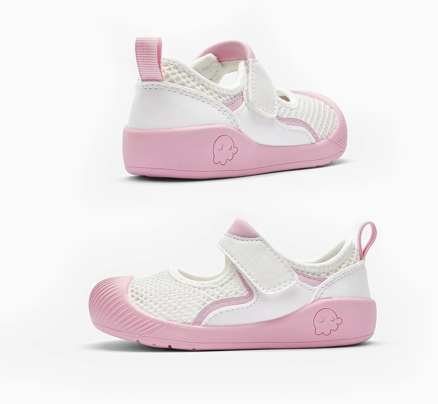 Balabala Toddler Shoes for Boys Girls Barefoot Kids Walking Shoes Sneakers Breathable Slip On Sandals