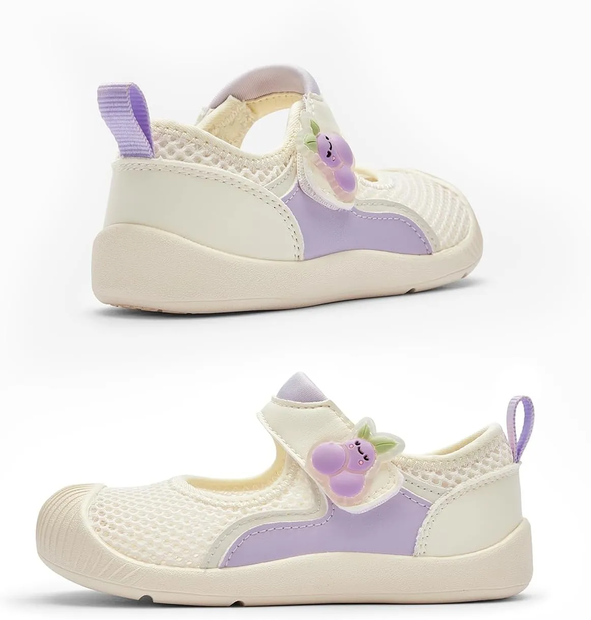 Balabala Toddler Shoes for Boys Girls Barefoot Kids Walking Shoes Sneakers Breathable Slip On Sandals