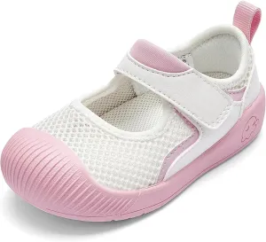 Balabala Toddler Shoes for Boys Girls Barefoot Kids Walking Shoes Sneakers Breathable Slip On Sandals