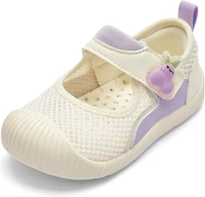 Balabala Toddler Shoes for Boys Girls Barefoot Kids Walking Shoes Sneakers Breathable Slip On Sandals