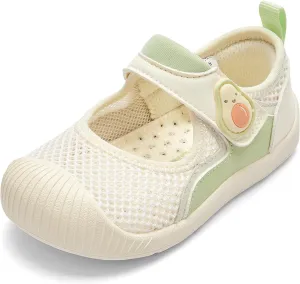 Balabala Toddler Shoes for Boys Girls Barefoot Kids Walking Shoes Sneakers Breathable Slip On Sandals