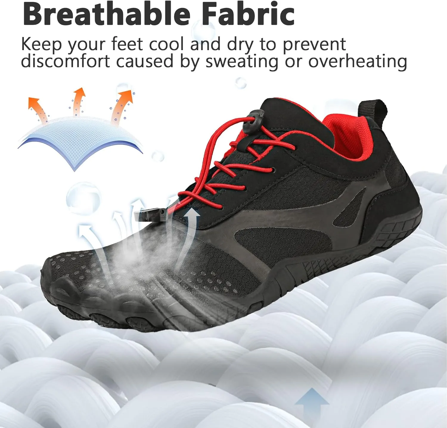 Barefoot Water Shoes Mens Womens Minimalist Cross Training Shoes with Wide Toe Box Athletic Zero Drop Trail Walking Hiking Running Sneakers
