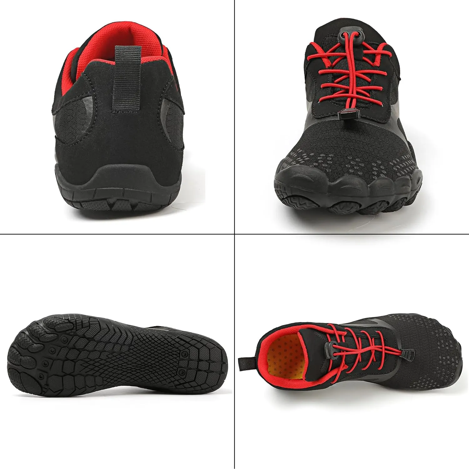 Barefoot Water Shoes Mens Womens Minimalist Cross Training Shoes with Wide Toe Box Athletic Zero Drop Trail Walking Hiking Running Sneakers