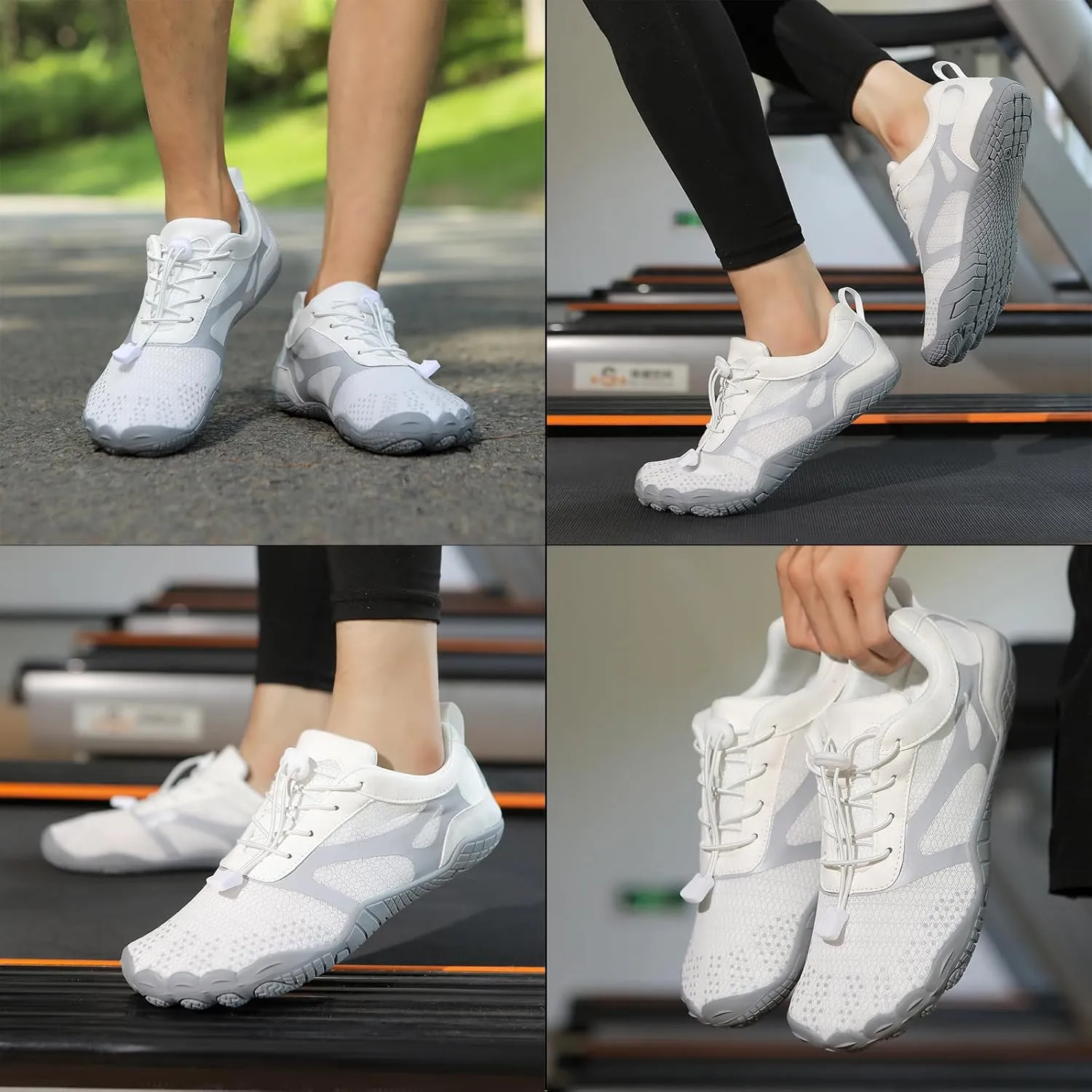 Barefoot Water Shoes Mens Womens Minimalist Cross Training Shoes with Wide Toe Box Athletic Zero Drop Trail Walking Hiking Running Sneakers