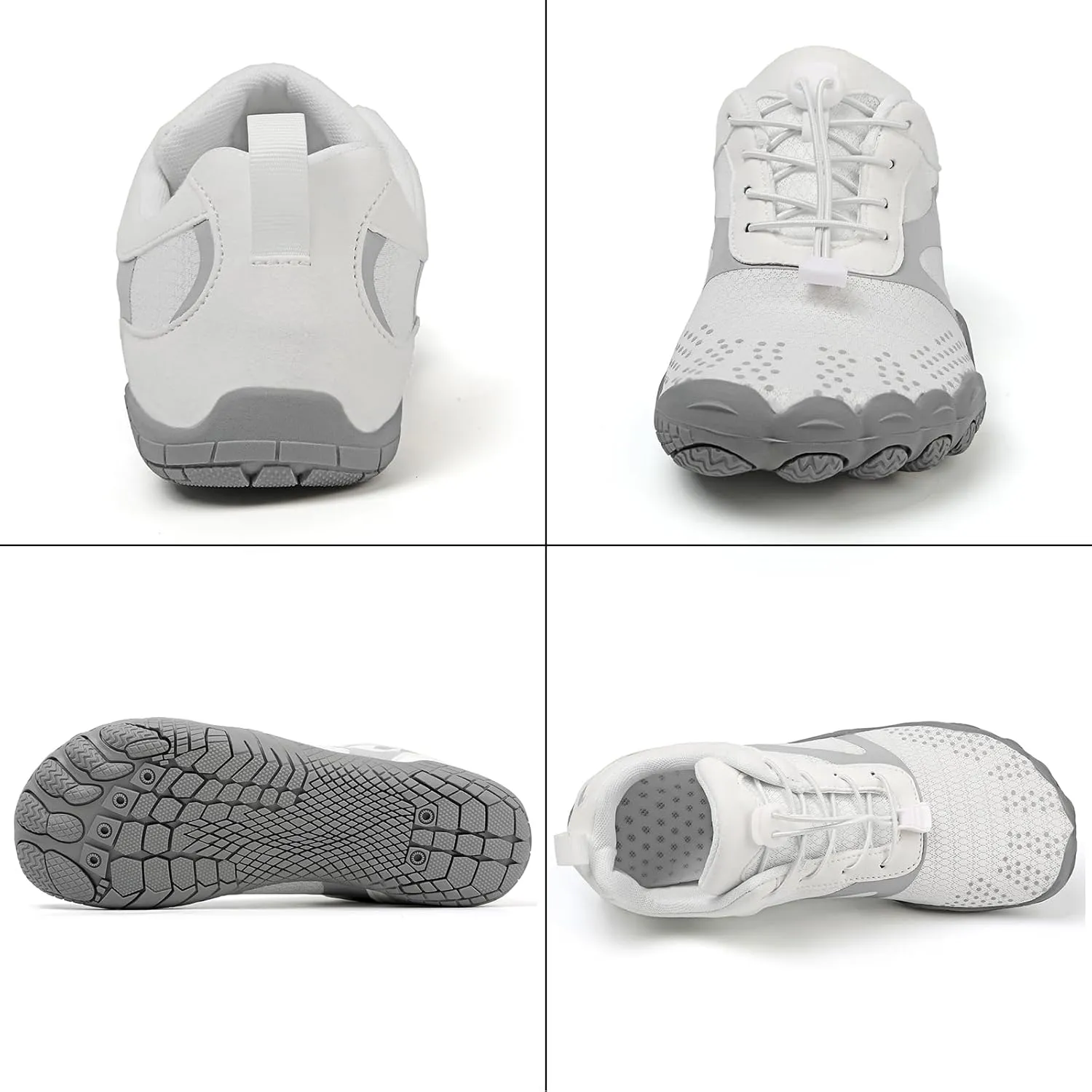 Barefoot Water Shoes Mens Womens Minimalist Cross Training Shoes with Wide Toe Box Athletic Zero Drop Trail Walking Hiking Running Sneakers