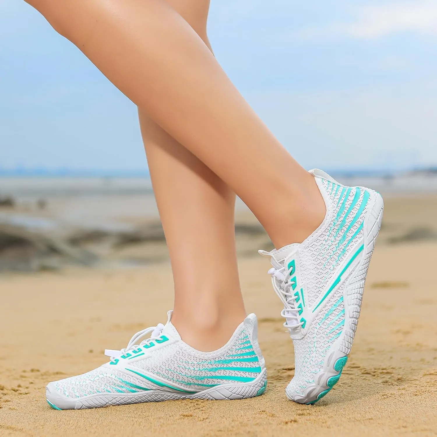 Barefoot Womens Men Pro Shoes with Wide Toe Box Healthy and Non-Slip Breathable Fashion Hiking Footwear Shoe Unisex Pro Box Outdoor Lightweight Hike Athletic Walking Running Sneakers Unisex