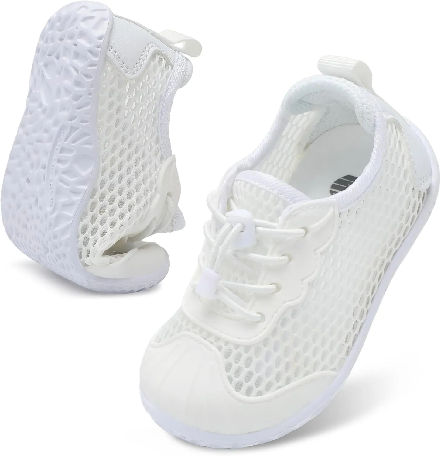 BARERUN Toddler Water Shoes Barefoot Kids Water Shoes Boys Girls Aqua Socks Quick-Dry Breathable Toddler Sandals Slip on Indoor Outdoor Walking Shoes for Beach Swim Pool