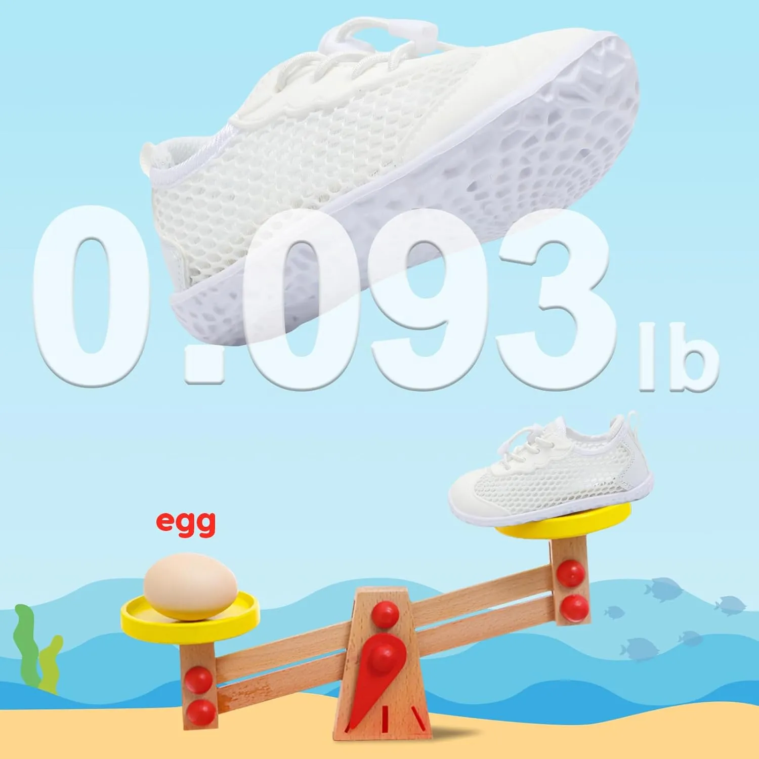 BARERUN Toddler Water Shoes Barefoot Kids Water Shoes Boys Girls Aqua Socks Quick-Dry Breathable Toddler Sandals Slip on Indoor Outdoor Walking Shoes for Beach Swim Pool