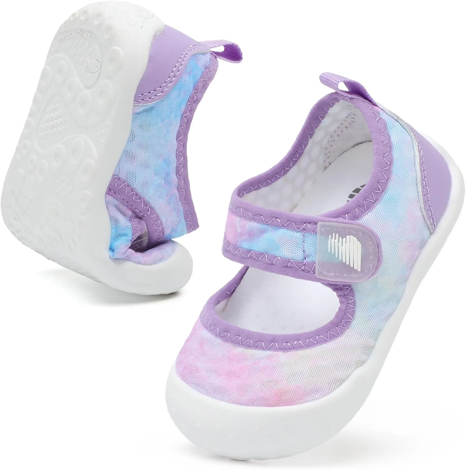 BARERUN Toddler Water Shoes Barefoot Water Shoes for Kids Baby Wide Aqua Socks with Arch Support Quick-Dry Breathable Boys Girls Sandals Walking Shoes for Beach Swim Pool Shoes