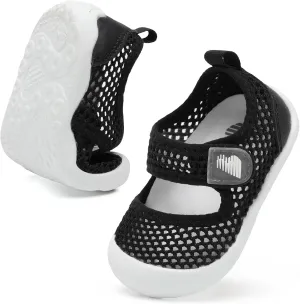 BARERUN Toddler Water Shoes Barefoot Water Shoes for Kids Baby Wide Aqua Socks with Arch Support Quick-Dry Breathable Boys Girls Sandals Walking Shoes for Beach Swim Pool Shoes