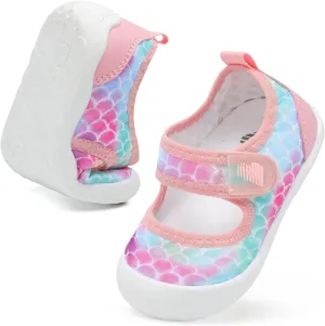 BARERUN Toddler Water Shoes Barefoot Water Shoes for Kids Baby Wide Aqua Socks with Arch Support Quick-Dry Breathable Boys Girls Sandals Walking Shoes for Beach Swim Pool Shoes