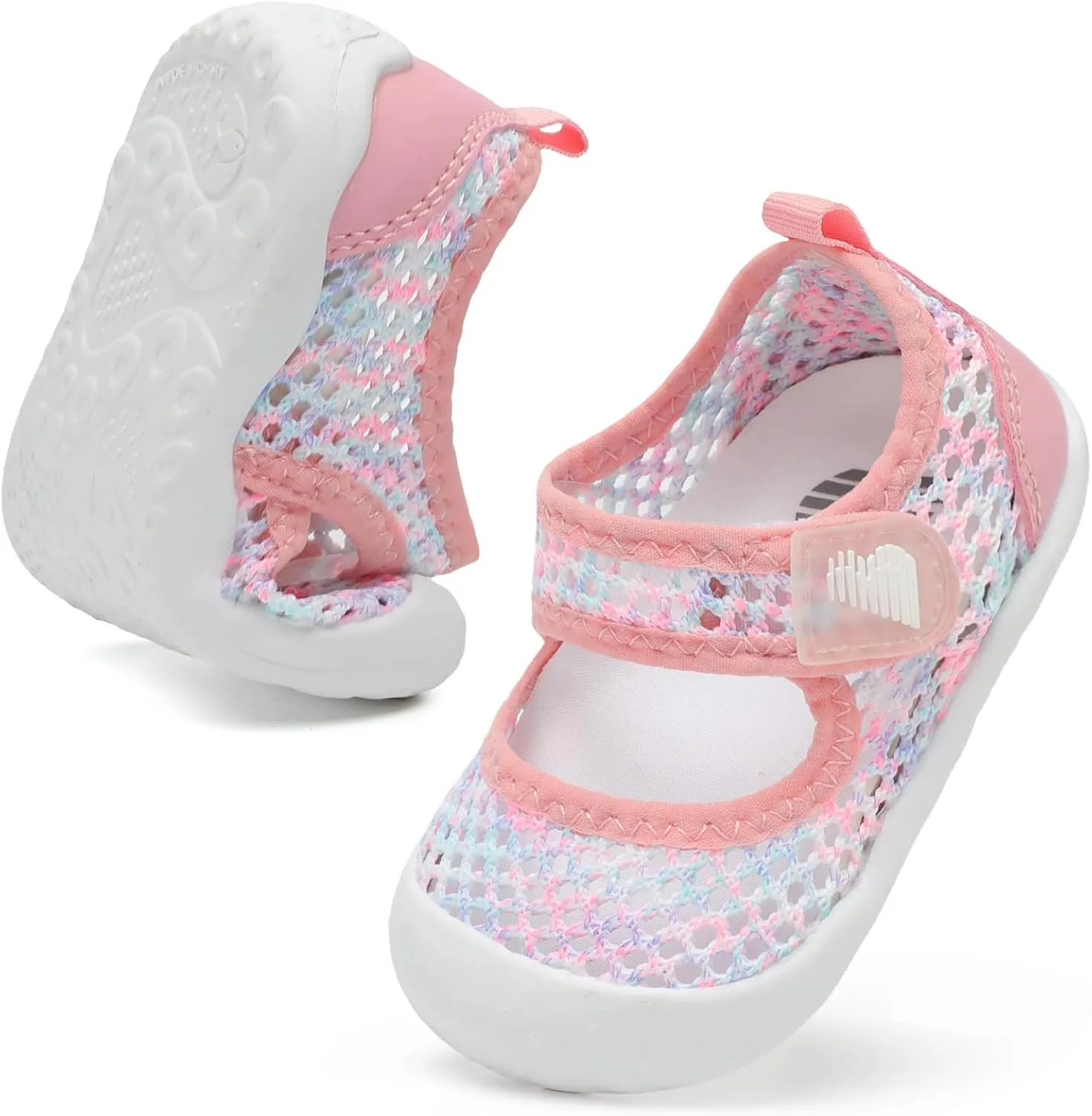 BARERUN Toddler Water Shoes Barefoot Water Shoes for Kids Baby Wide Aqua Socks with Arch Support Quick-Dry Breathable Boys Girls Sandals Walking Shoes for Beach Swim Pool Shoes