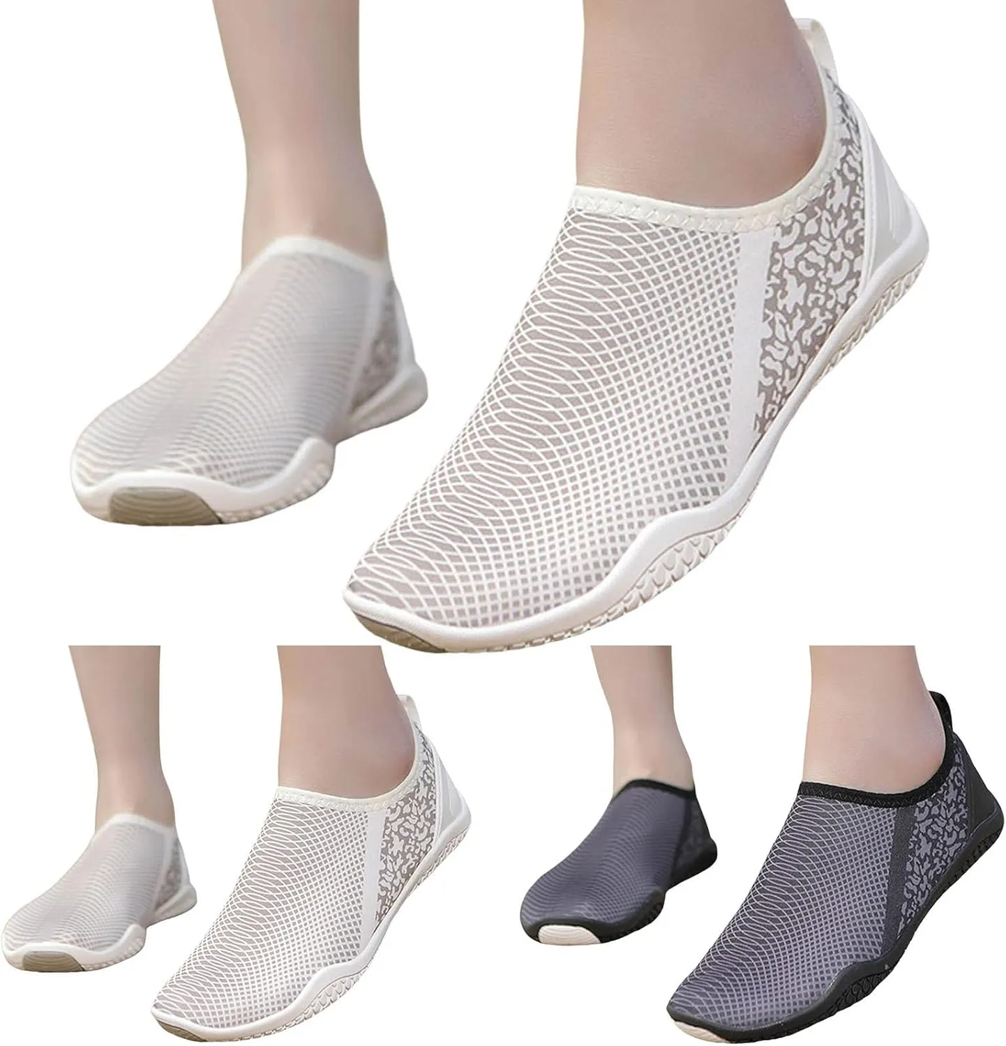 Beach Swim Water Shoes for Men Women Quick Dry Barefoot Aqua Pool Surf Hiking Kayaking Diving Yoga Lightweight Breathable