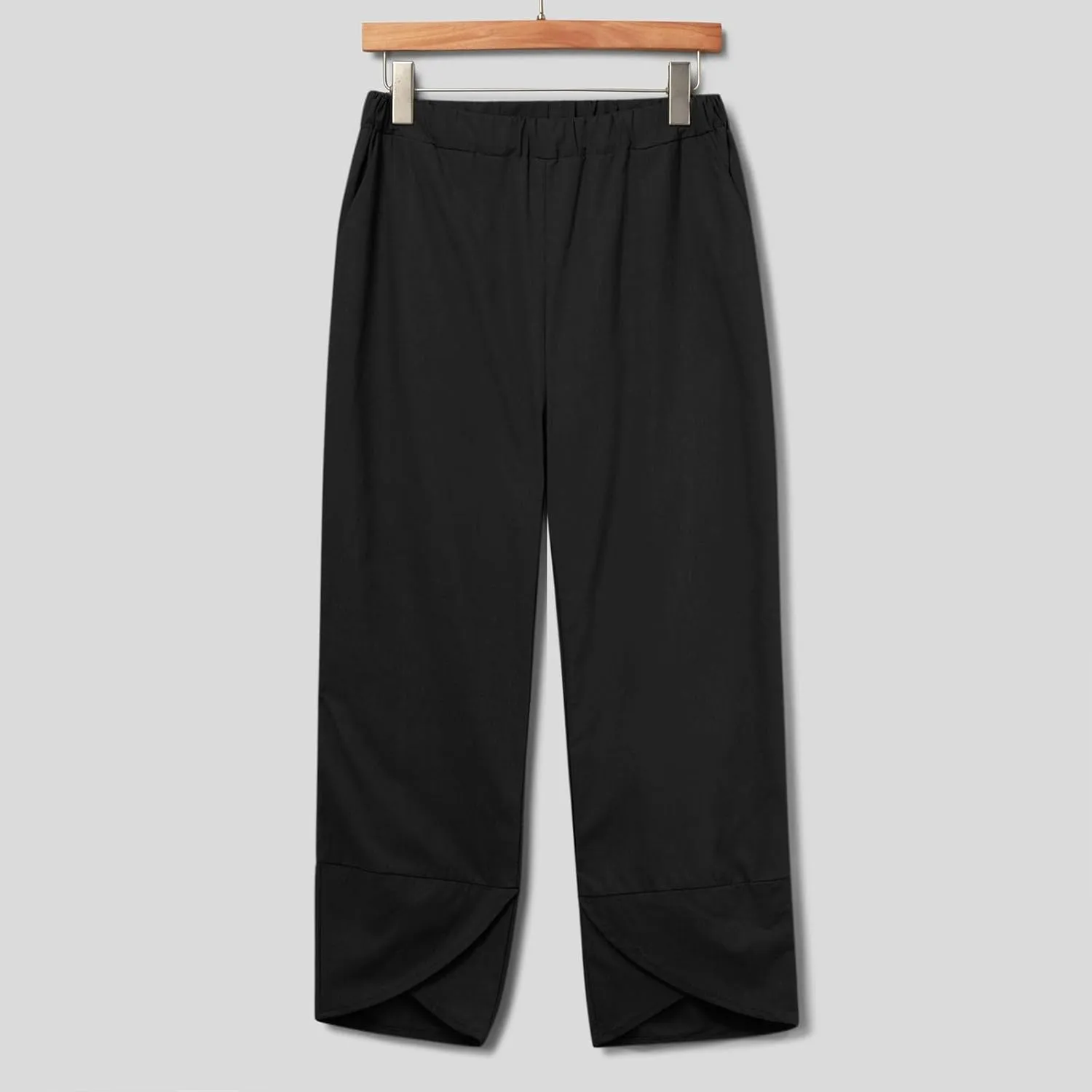 Beach Vacation Clothes for Women Summer Linen Matching 2 Piece Sets Casual Loose Oversized Drawstring Pants Outfits