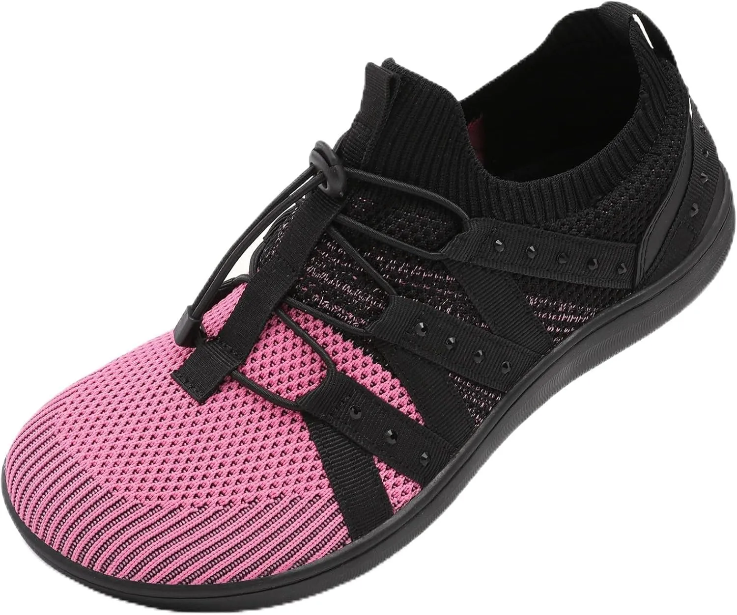 Besroad Womens Slip On Walking Shoes Wide Toe Barefoot Shoes Minimalist Zero Drop Shoes Breathable Tennis Shoes Fashion Casual Sneakers