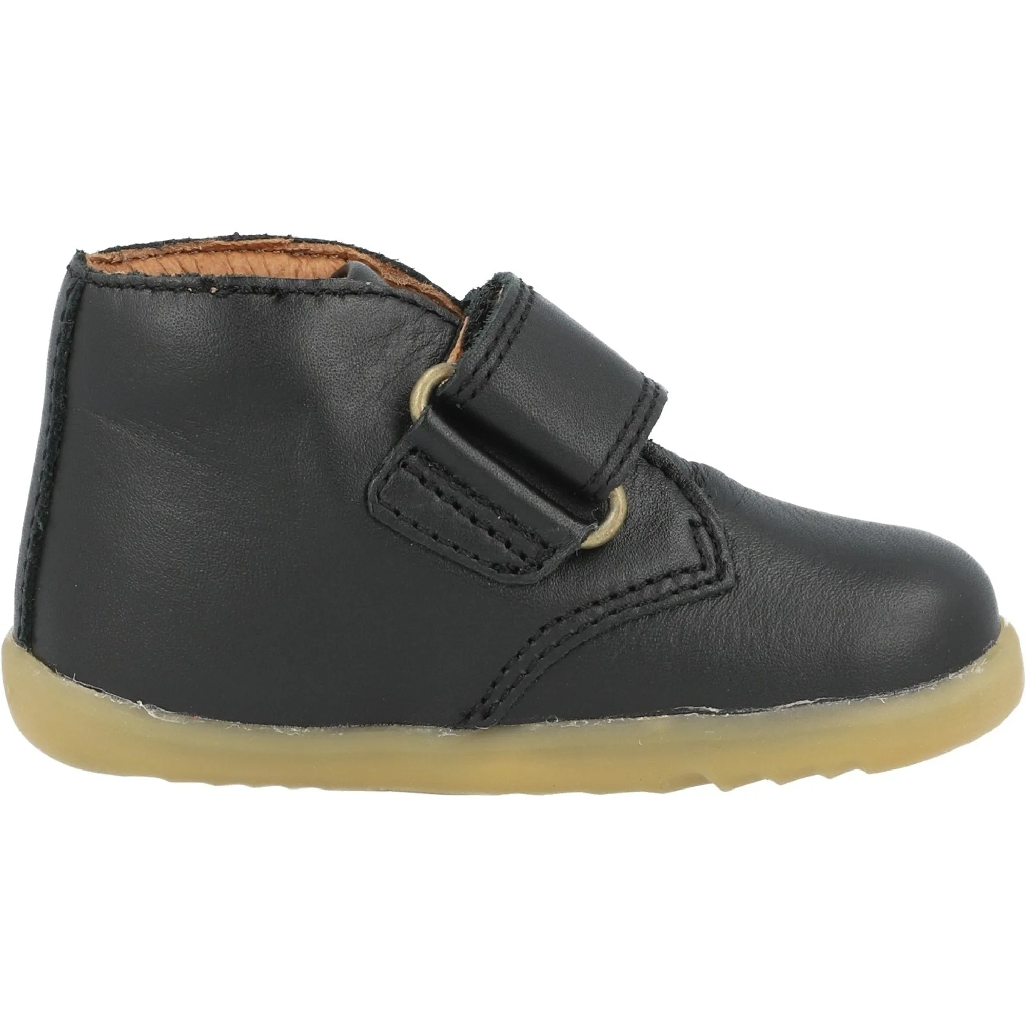 Bobux Step Up Desert Black Boots for Kids