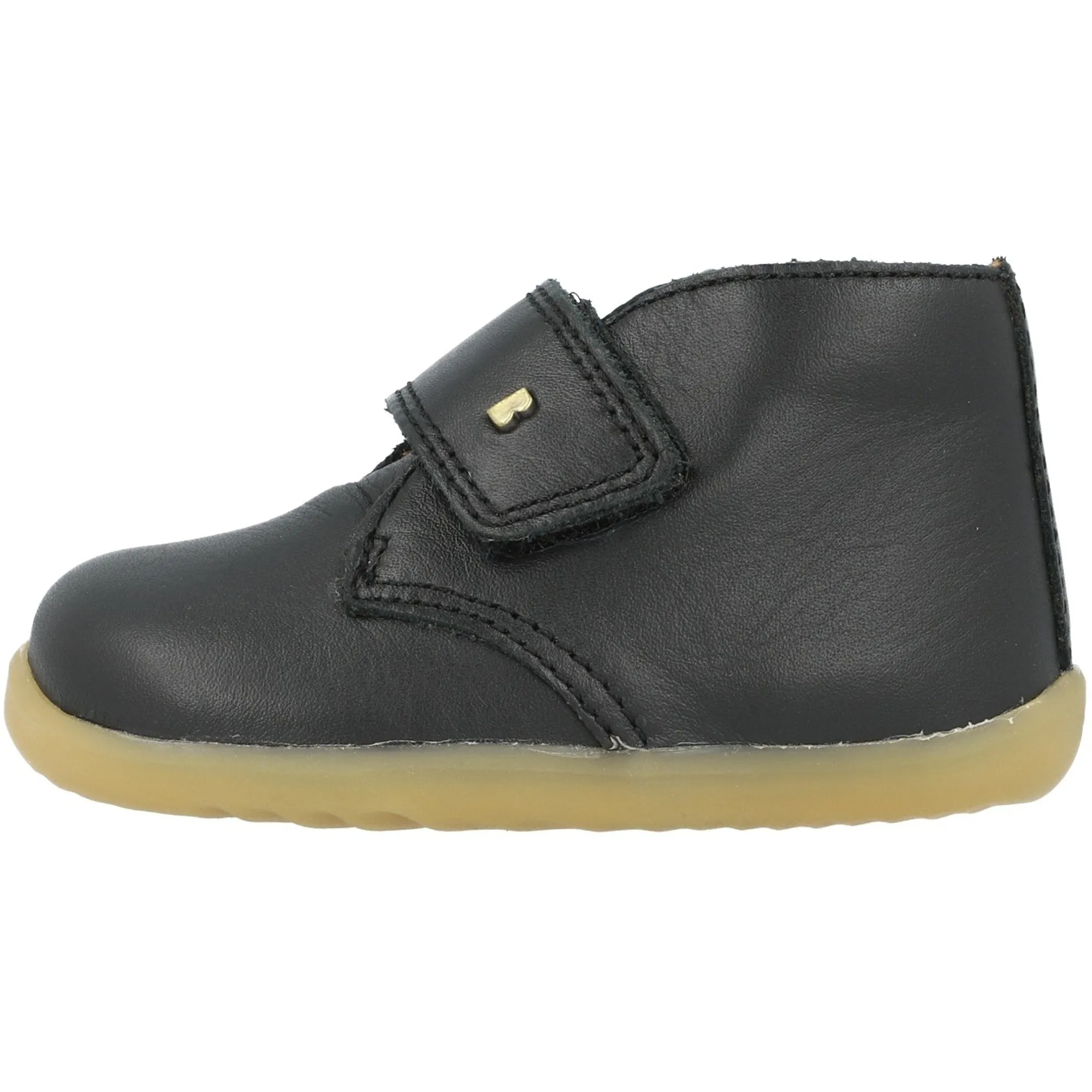 Bobux Step Up Desert Black Boots for Kids