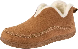 Boots for Women, Women's Ankle Bootie Moccasin Slippers Ladies Warm Winter Indoor Outdoor House Shoes With Memory Foam