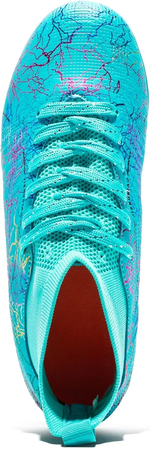 Boy Soccer Cleats Big Kids Soccer Shoes Professional Soccer Cleats Shoes,Unisex Soccer Sneakers for Little Kids Athletic