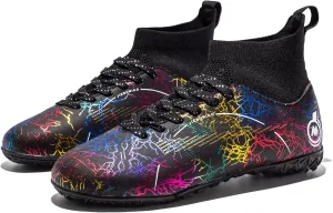 Boy Soccer Cleats Big Kids Soccer Shoes Professional Soccer Cleats Shoes,Unisex Soccer Sneakers for Little Kids Athletic