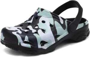 Boys and Girls Graphic Clogs for Kids,Unisex Eva Mules for Big Kid,Little Kid,Boy and Girl Closed Toe Slide Sandals