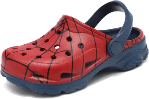 Boys and Girls Graphic Clogs for Kids,Unisex Eva Mules for Big Kid,Little Kid,Boy and Girl Closed Toe Slide Sandals