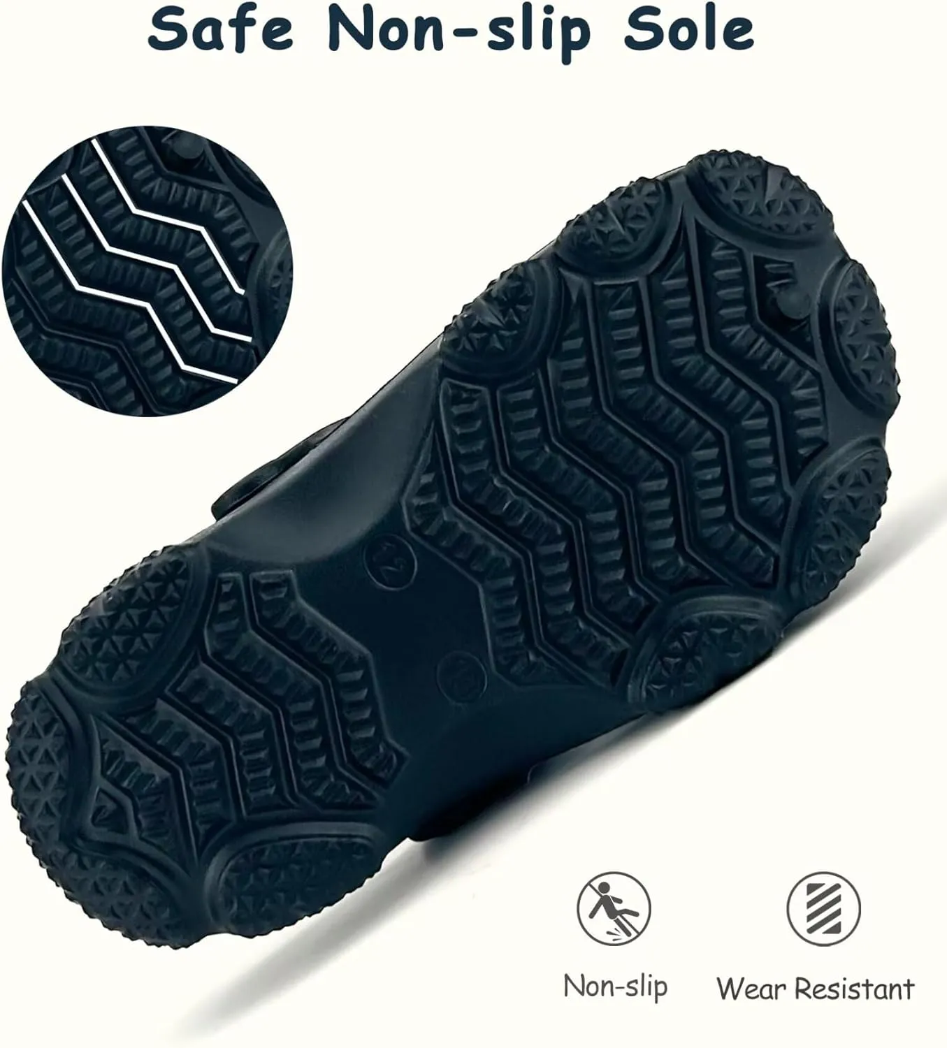 Boys and Girls Graphic Clogs for Kids,Unisex Eva Mules for Big Kid,Little Kid,Boy and Girl Closed Toe Slide Sandals