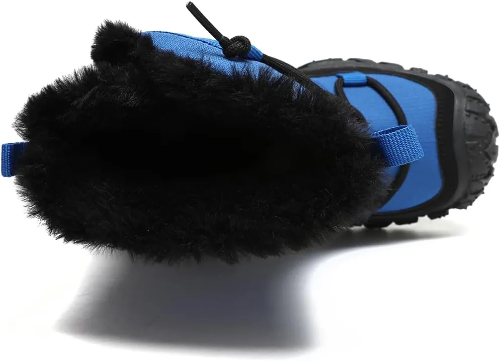 Boys Girls Wnter Snow Boots Warm Outdoor Hiking Shoes Waterproof Anti-slip Boots