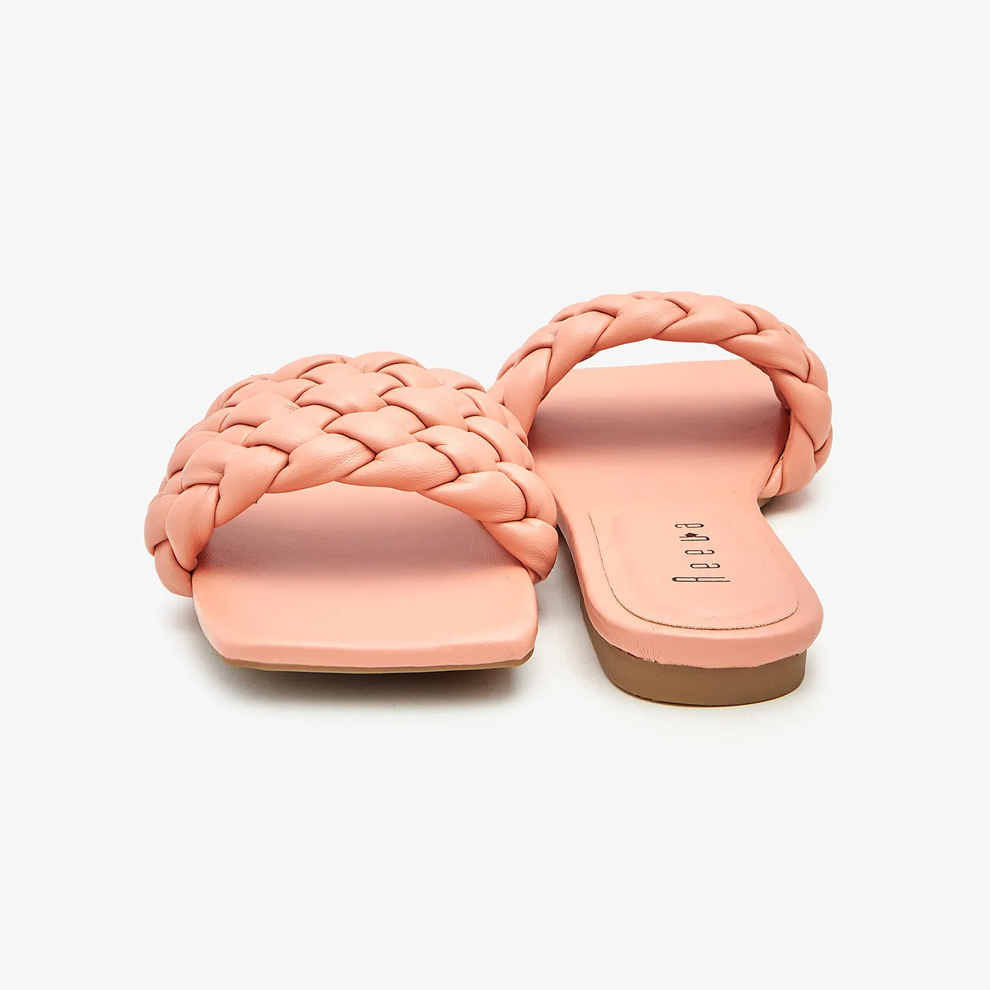 Braided Vamp Flats for Women