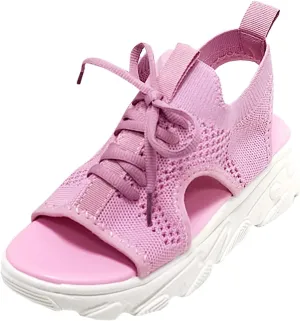 Cathalem Sneaker Sandals for Women Wedges Platform Fish Mouth Sneakers Open Toe Slip on Sandals Lace Up Knit Mesh Walking