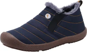 CERYTHRINA Winter Snow Ankle Boots Fur Lining Waterproof Outdoor Slip On Booties Sneakers for Women and Men