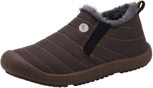 CERYTHRINA Winter Snow Ankle Boots Fur Lining Waterproof Outdoor Slip On Booties Sneakers for Women and Men