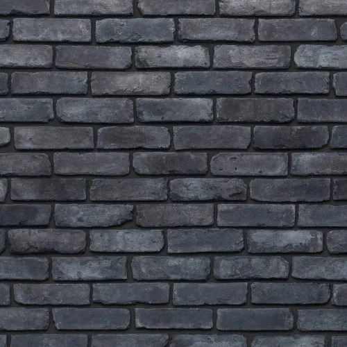 Charcoal Reclaimed Brick Veneer