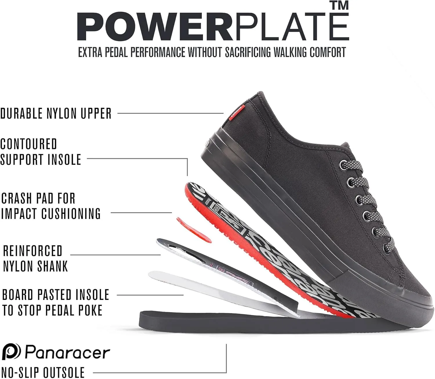Chrome Industries Kursk AW Sneakers - All-Weather & High-Traction Bike Shoes with Panaracer Outsole and Reinforced Nylon Shank