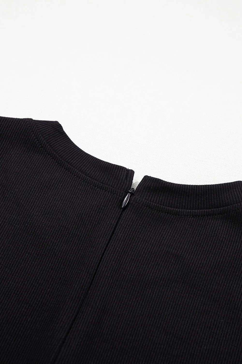 Cinched Waist Wide Leg Jumpsuit Noirva
