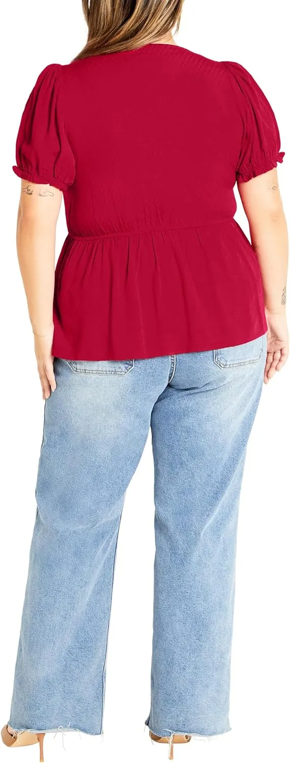 City Chic Plus Size Top, Laila Top