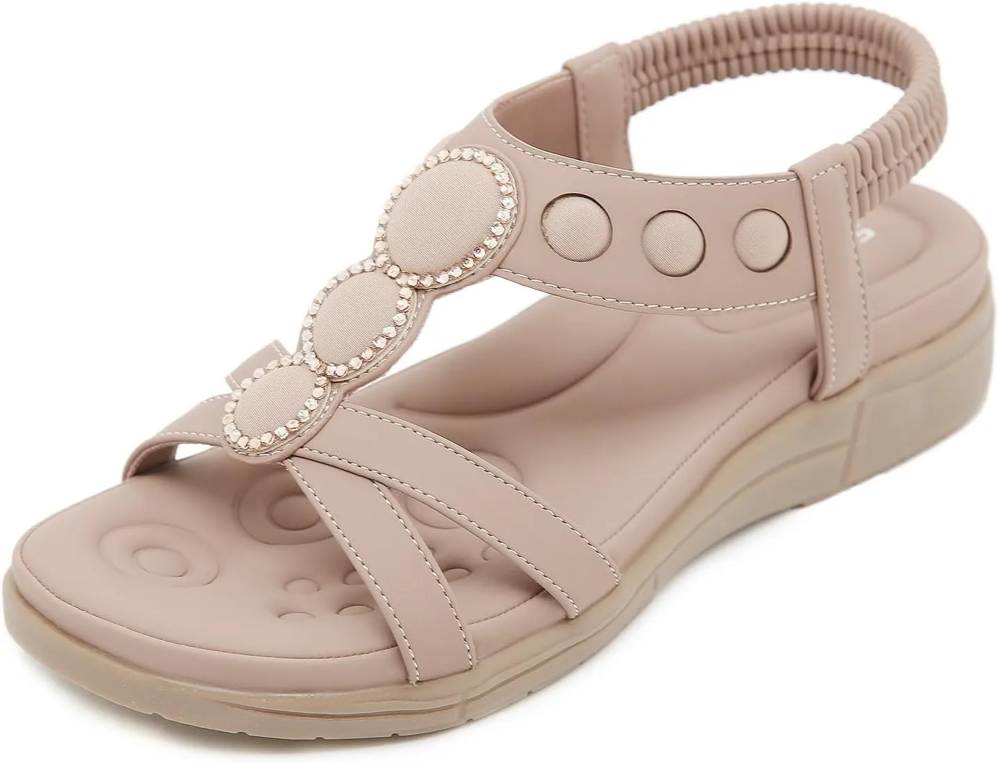 Comfy Gladiator Sandals Women Beach Summer Womens Hiking Shoes With Arch Support Vintage Flat Sandal