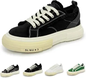 Cool Chunky Sneaker for Women Y2K Sporty Platform Sneakers Thick Sole Aesthetic Walking Shoes