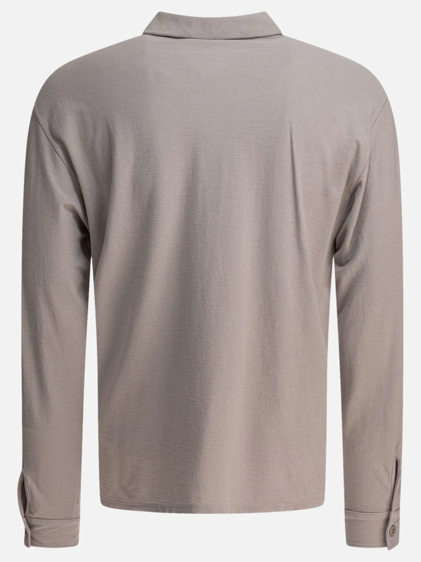 Cotton jersey polo shirt