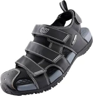 CyclingDeal Unisex Bike Sandals - Indoor Outdoor Trekking Hiking Bicycle Cycling Clip Compatible with Shimano SPD - with Removable Cleat Recess Cover - Great for Men & Women