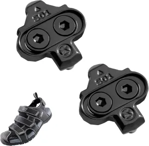 CyclingDeal Unisex Bike Sandals Size 3940 and MTB SPD Cleats - Bundle